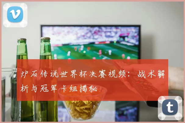 炉石传说世界杯决赛视频：战术解析与冠军卡组揭秘