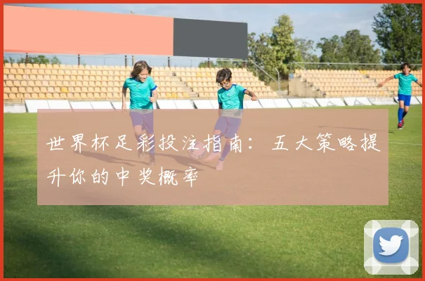 世界杯足彩投注指南：五大策略提升你的中奖概率